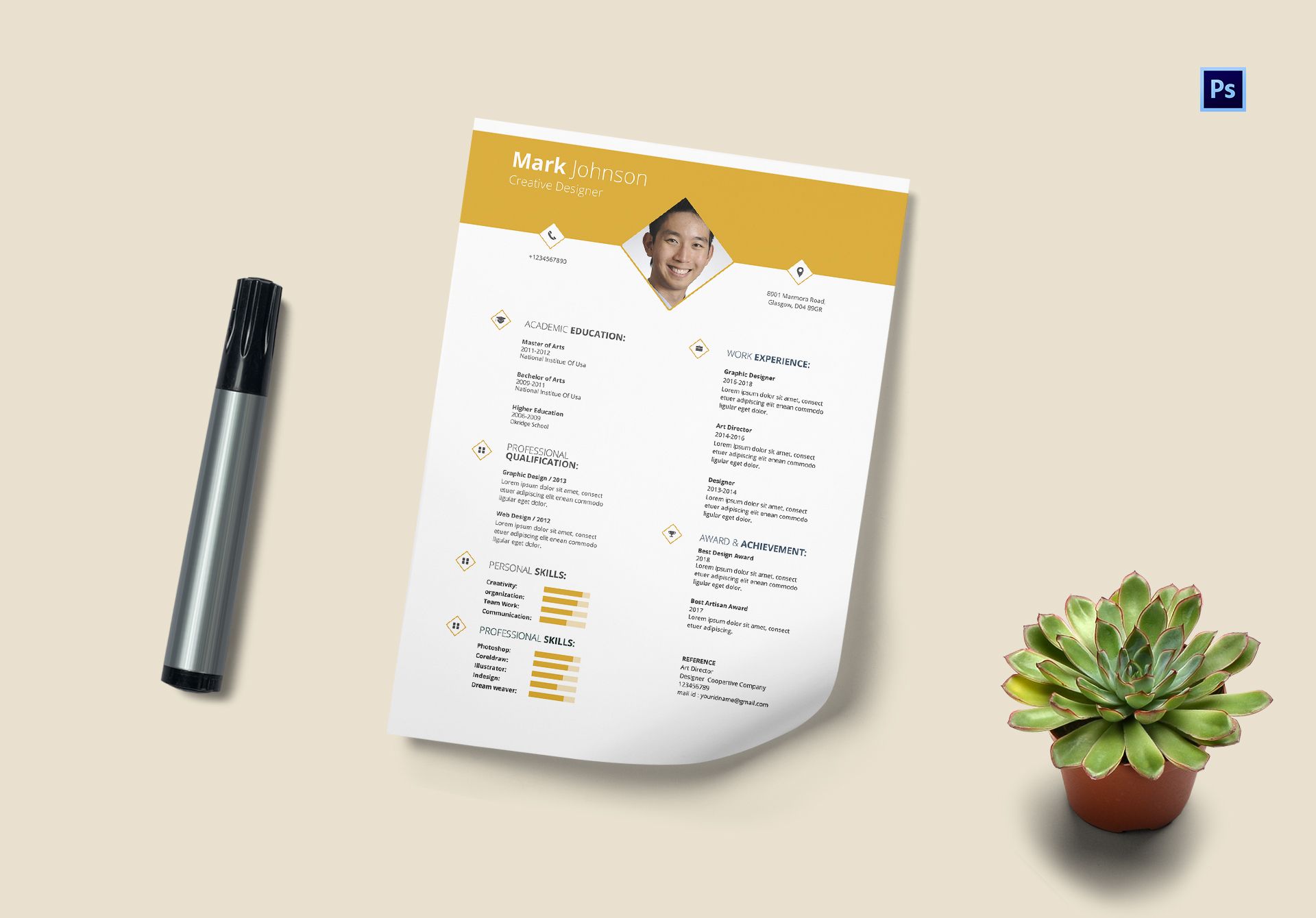 Creative-Graphic-Designer-CV